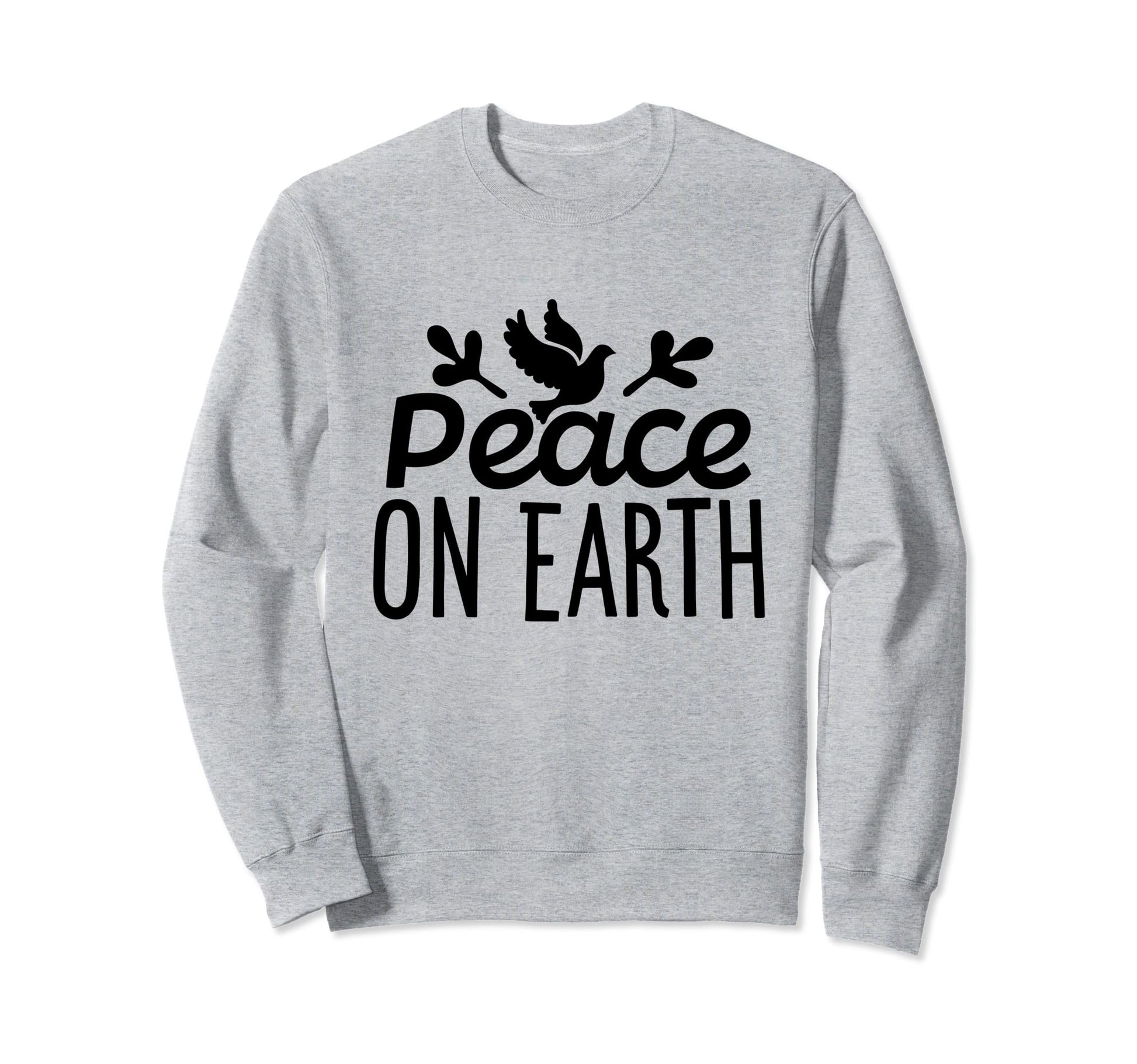 Peace Love Earth Dove Sweatshirt - Trendy Graphic Unisex - T-Shirt, Sweatshirt, Hoodie