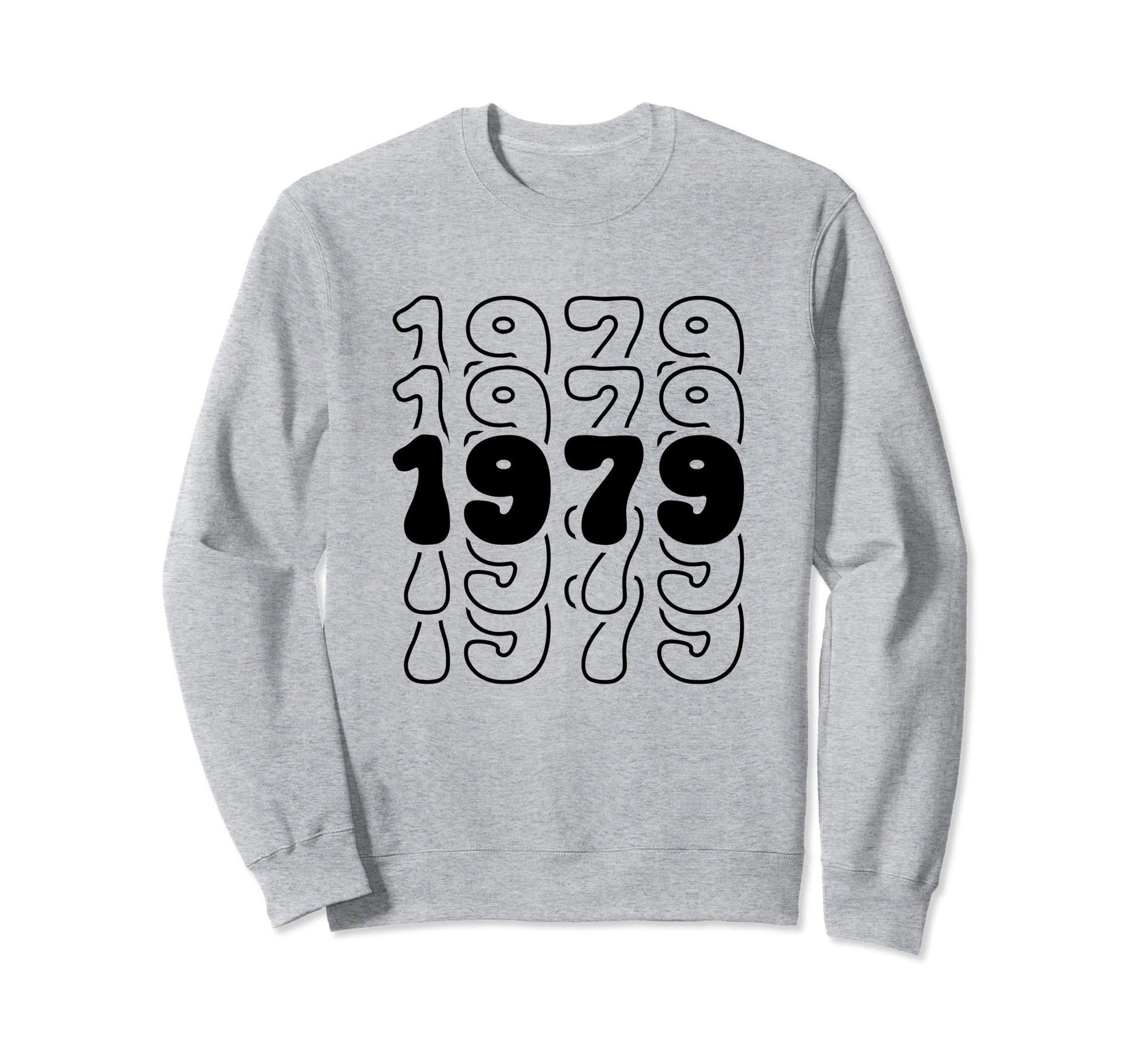 45 Year Old Groovy 45Th Sweatshirt - Fun Novelty Design for Adults - T-Shirt, Sweatshirt, Hoodie