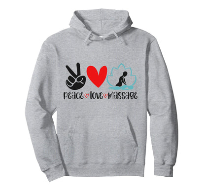 Licensed Massage Therapist Therapy Peace Hoodie - Streetwear Style Unisex - T-Shirt, Sweatshirt, Hoodie
