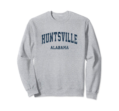 Huntsville Alabama Al Varsity Sweatshirt - Aesthetic Graphic for Adults - T-Shirt, Sweatshirt, Hoodie