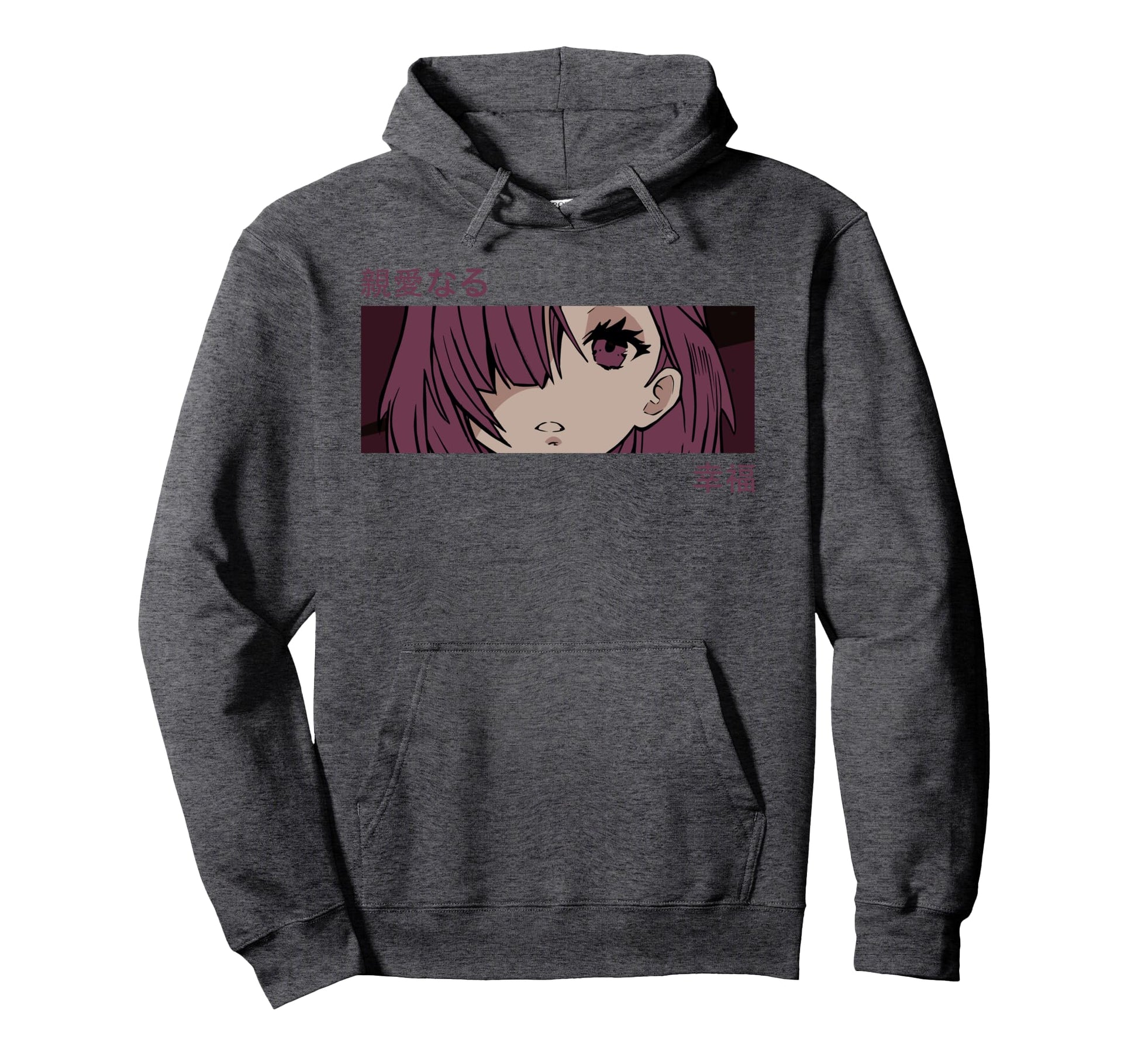 Anime Eyes Japan Culture Art Japanese Hoodie - Streetwear Style for Adults - T-Shirt, Sweatshirt, Hoodie