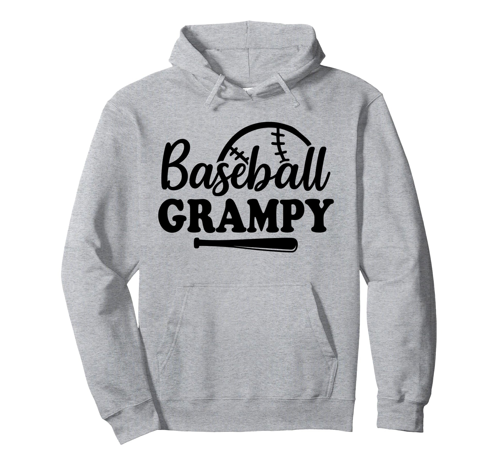 Baseball Grampy Baseball Player Hoodie - Graphic Print Unisex - T-Shirt, Sweatshirt, Hoodie