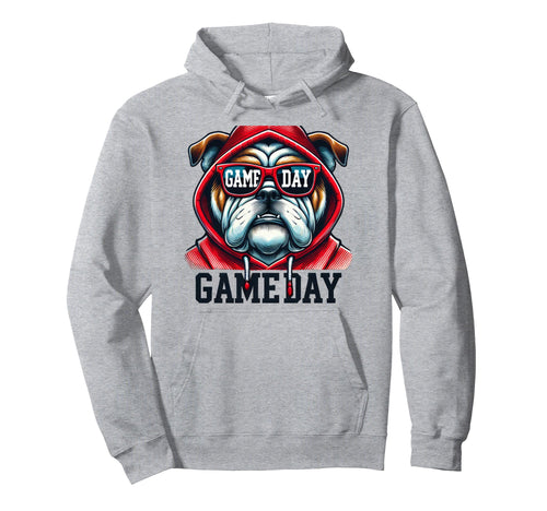 Personalized Bulldog Dog Lover Game Day Hoodie - Novelty Apparel Men Women - T-Shirt, Sweatshirt, Hoodie