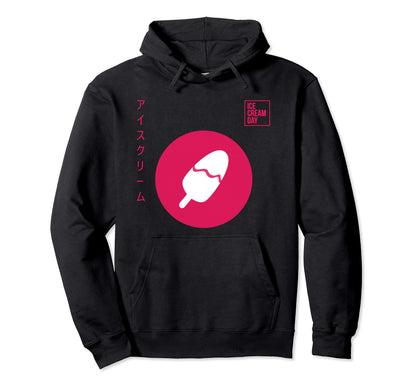 Ice Cream Flavors Day Popsicles Hoodie - Trendy Graphic for Adults - T-Shirt, Sweatshirt, Hoodie