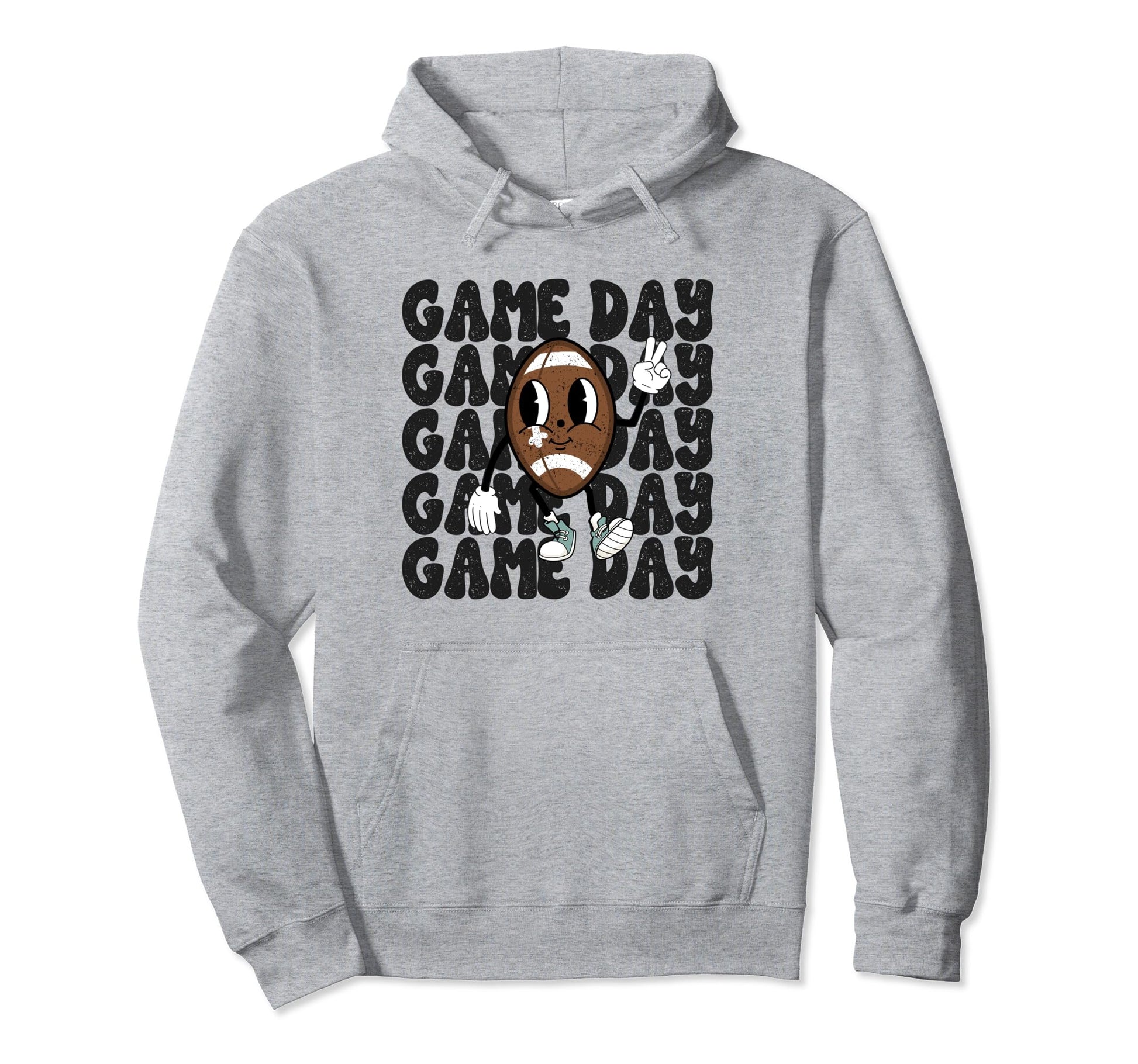 Football Game Day Funny Football Mom Hoodie - Graphic Print for Adults - T-Shirt, Sweatshirt, Hoodie
