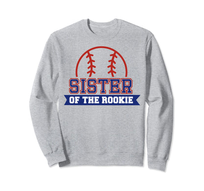 Sister Rookie 1St Birthday Sweatshirt - Minimalist Print for Adults - T-Shirt, Sweatshirt, Hoodie