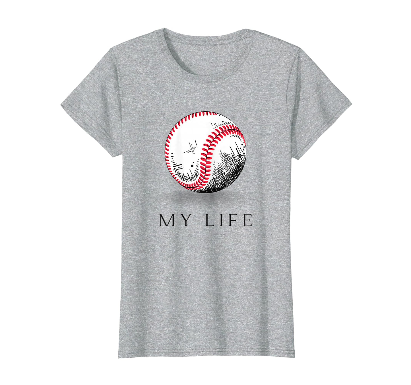 My Life Baseball T-Shirt - Streetwear Style for Adults - T-Shirt, Sweatshirt, Hoodie