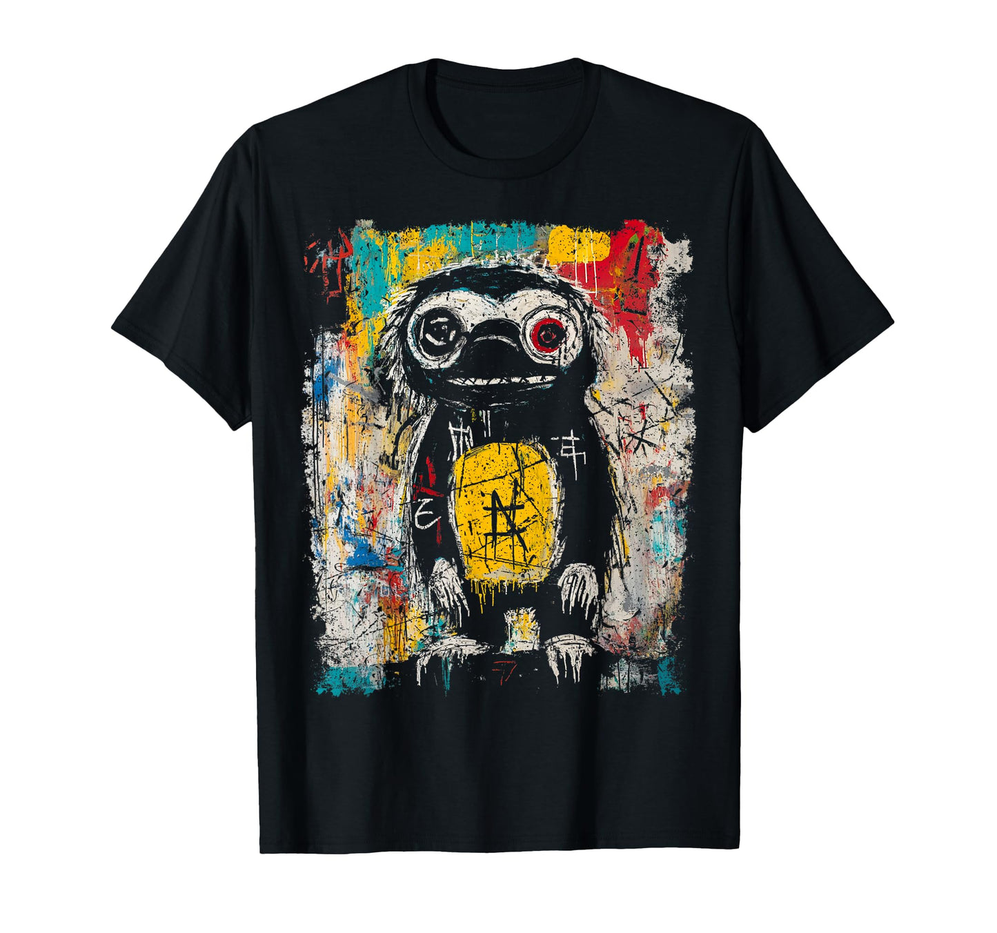 Pop Art Sloth 90S Graffiti T-Shirt - Aesthetic Graphic Men Women - T-Shirt, Sweatshirt, Hoodie