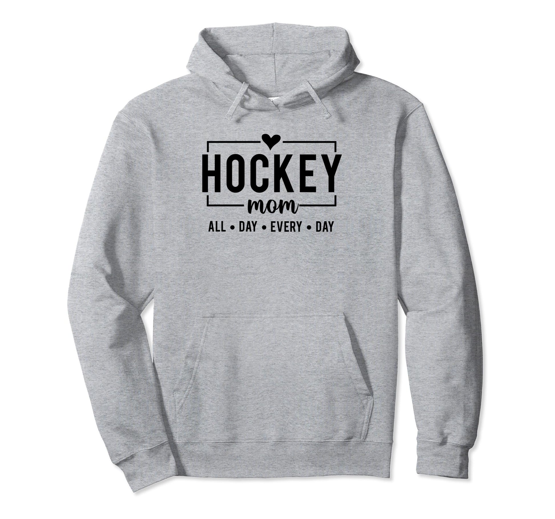 Hockey Mom Game Day Vibes Hockey Hoodie - Aesthetic Graphic for Adults - T-Shirt, Sweatshirt, Hoodie