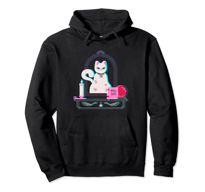 Aesthetic Occult Cat Gothic Tarot Hoodie - Aesthetic Graphic Men Women - T-Shirt, Sweatshirt, Hoodie