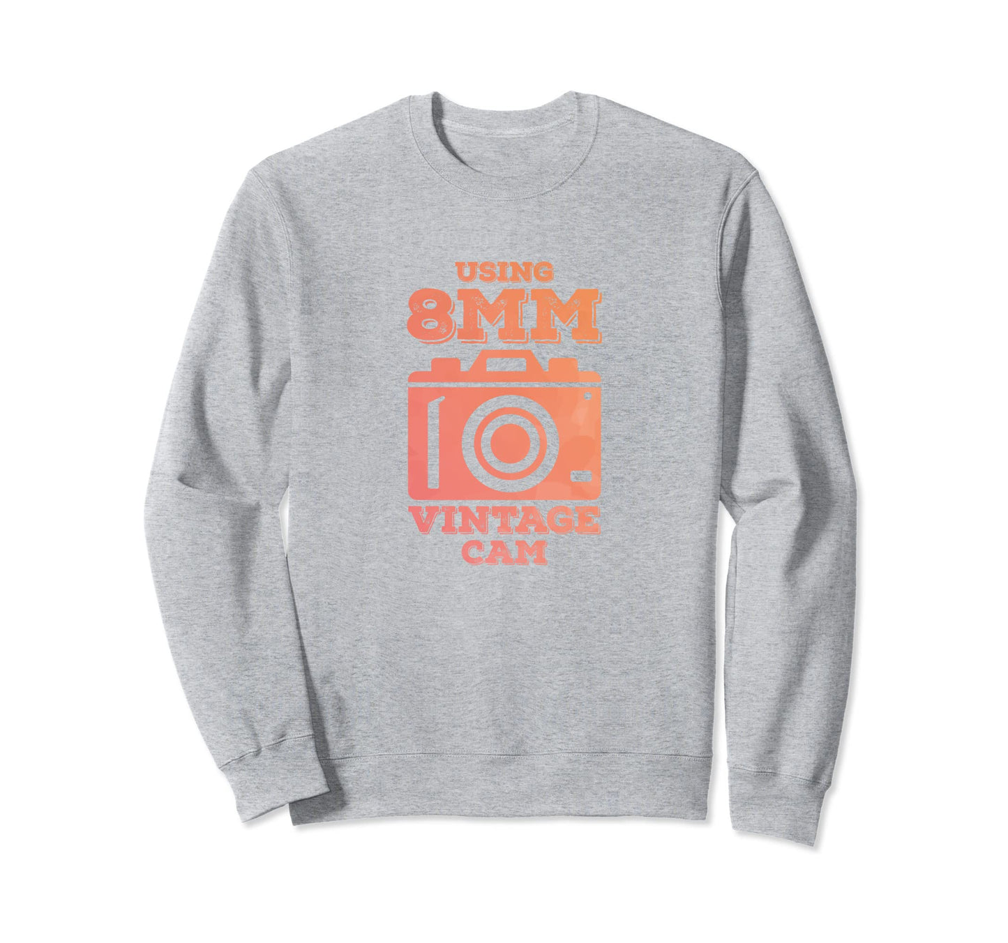 Super 8 Film Movie Buff Sweatshirt - Fun Novelty Design for Adults - T-Shirt, Sweatshirt, Hoodie