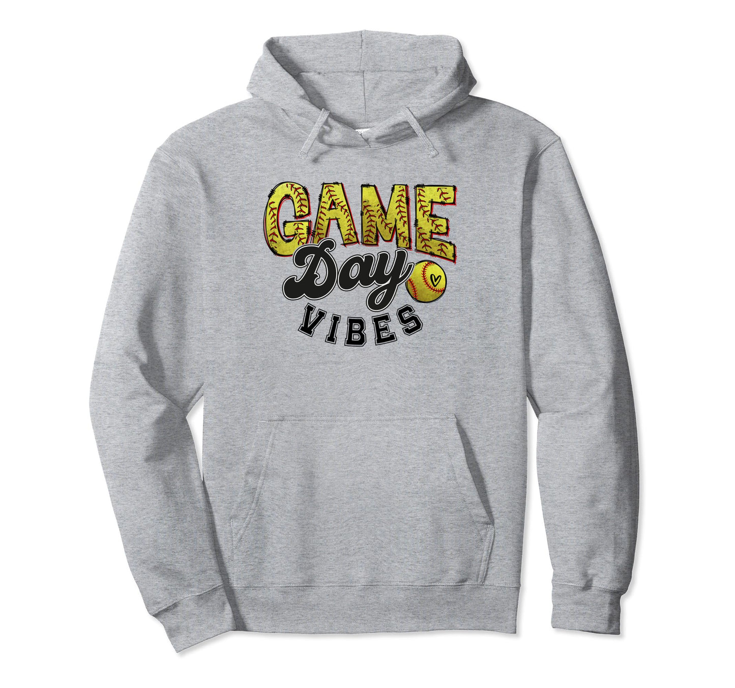 Game Day Softball Life Softball Mama Hoodie - Custom Art Print Men Women - T-Shirt, Sweatshirt, Hoodie