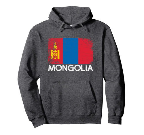 Mongolian Flag Made Mongolia Gift Hoodie - Streetwear Style for Adults - T-Shirt, Sweatshirt, Hoodie