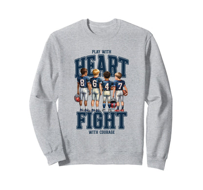 Football Mom Subtle Political Sweatshirt - Casual Everyday Wear Unisex - T-Shirt, Sweatshirt, Hoodie
