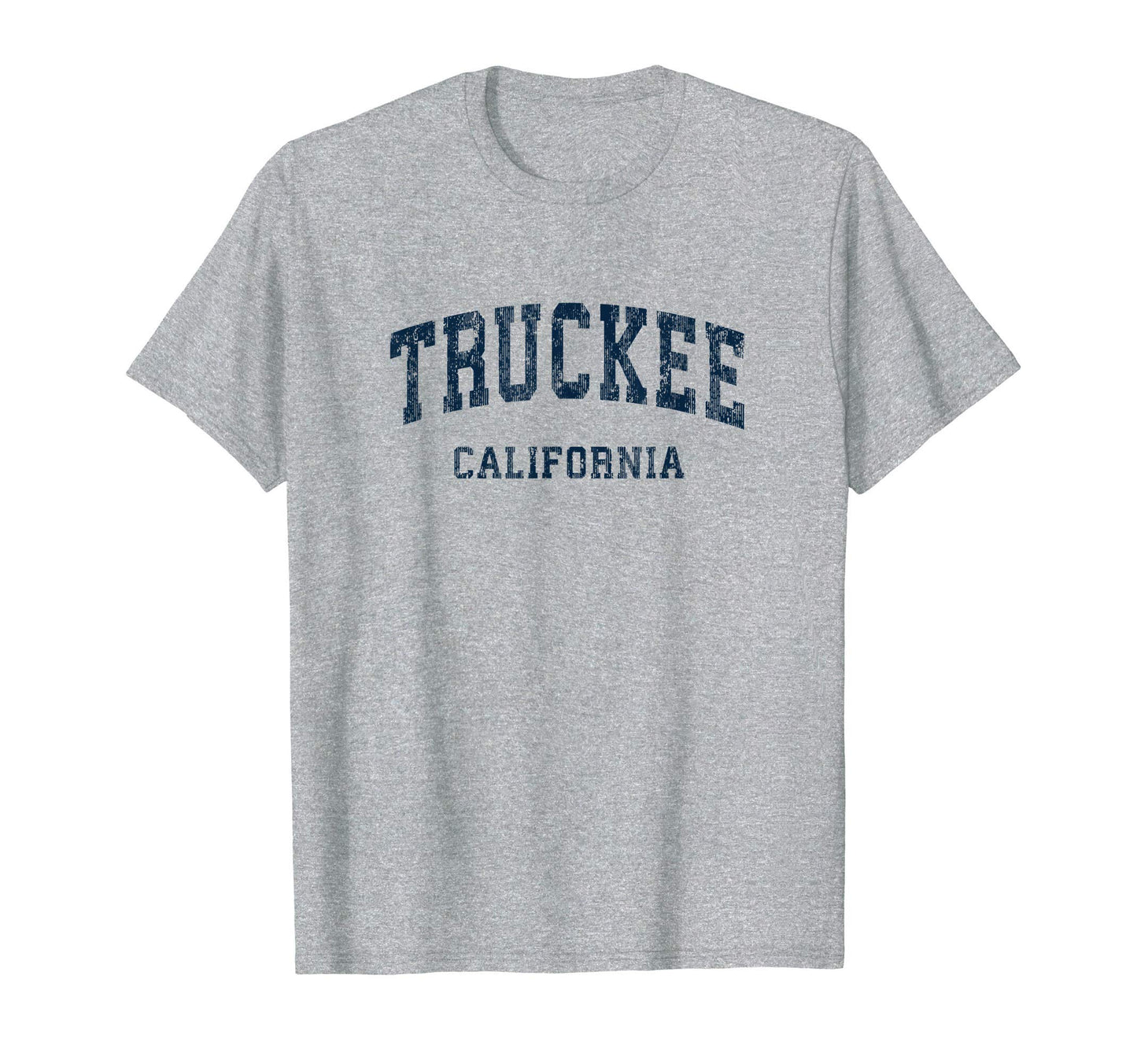 Truckee California Ca Varsity Sports Navy T-Shirt - Graphic Print Men Women - T-Shirt, Sweatshirt, Hoodie