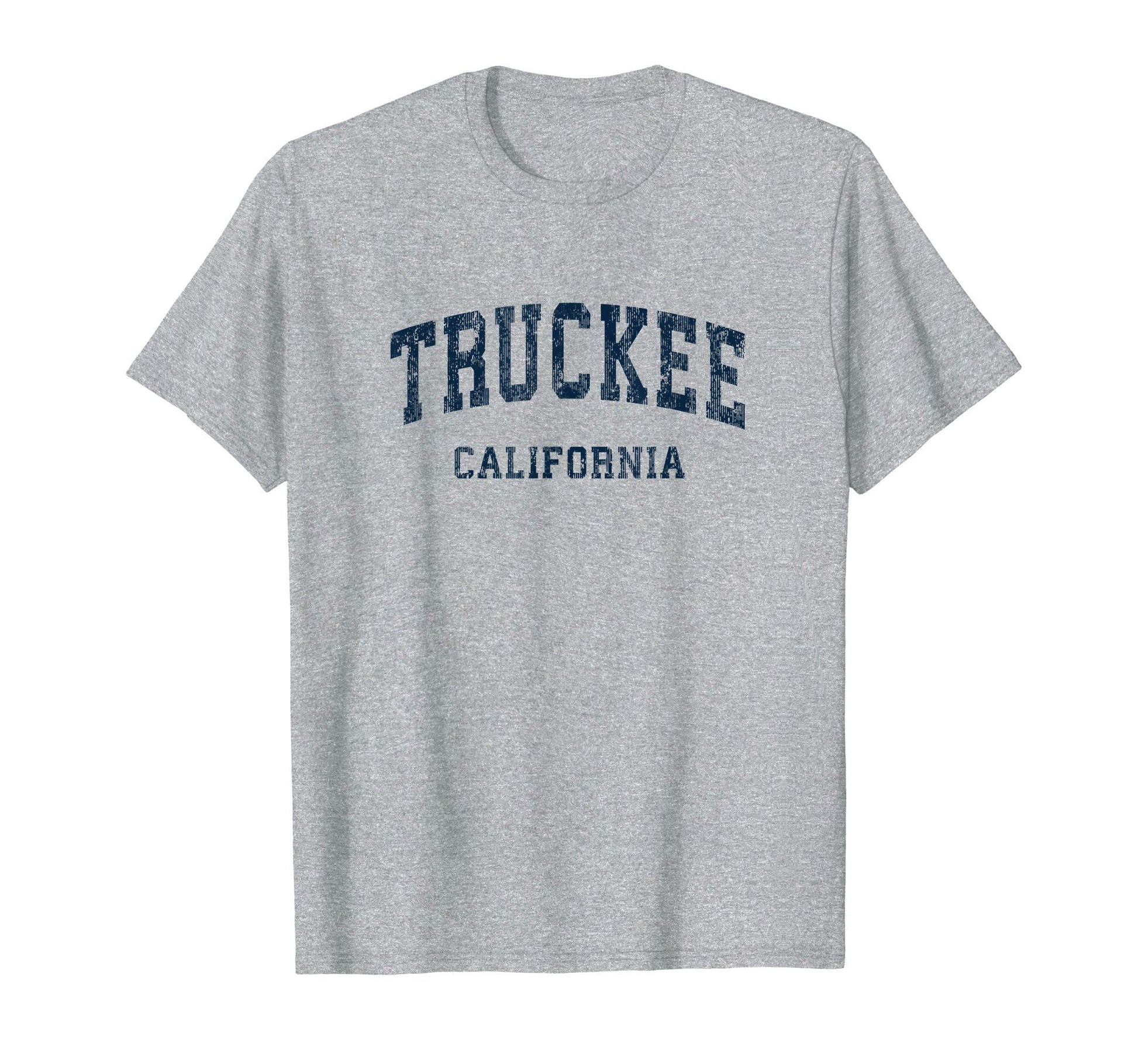 Truckee California Ca Varsity Sports Navy T-Shirt - Graphic Print Men Women - T-Shirt, Sweatshirt, Hoodie