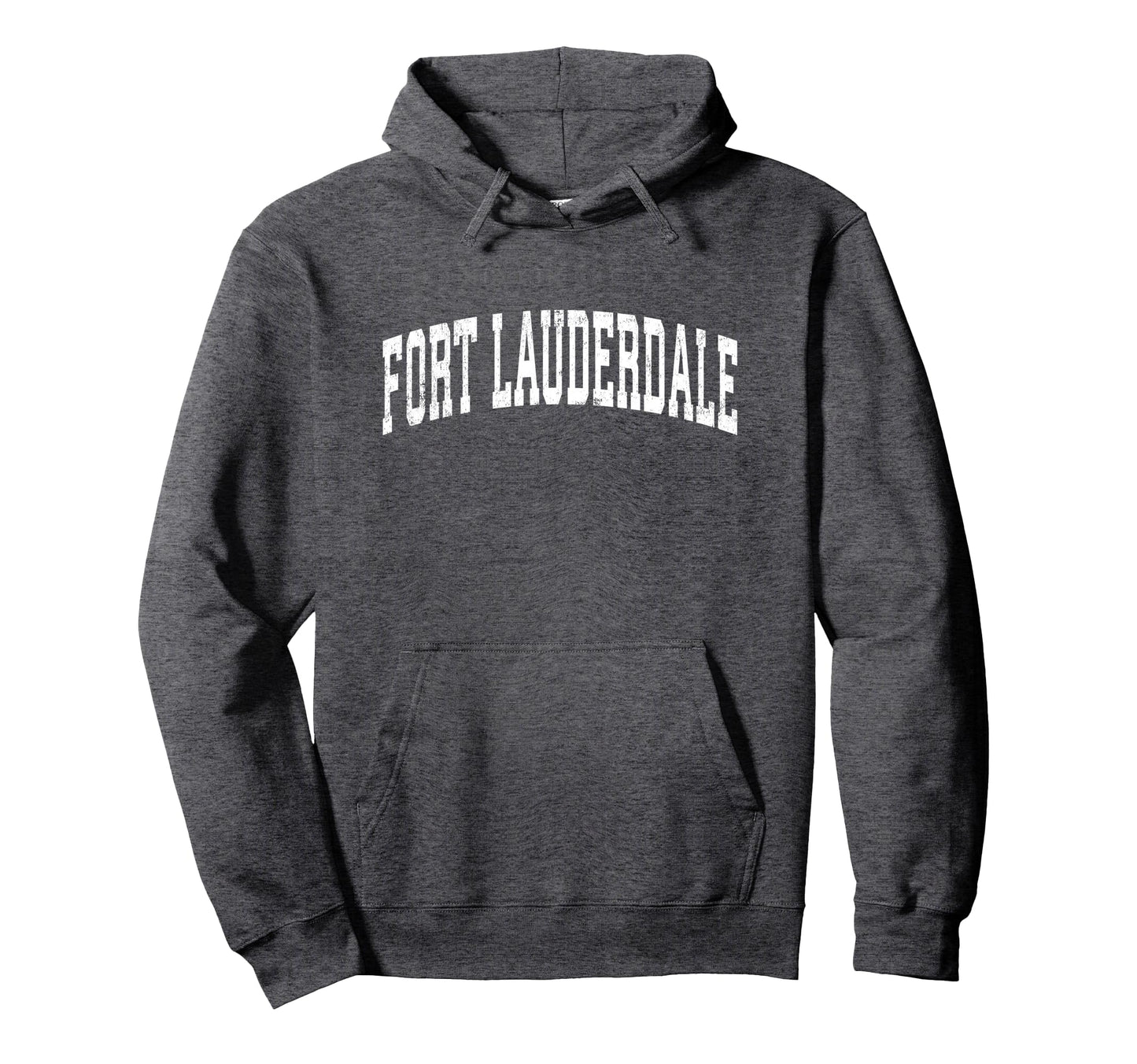 Fort Lauderdale Florida Fl Varsity Hoodie - Custom Art Print Men Women - T-Shirt, Sweatshirt, Hoodie