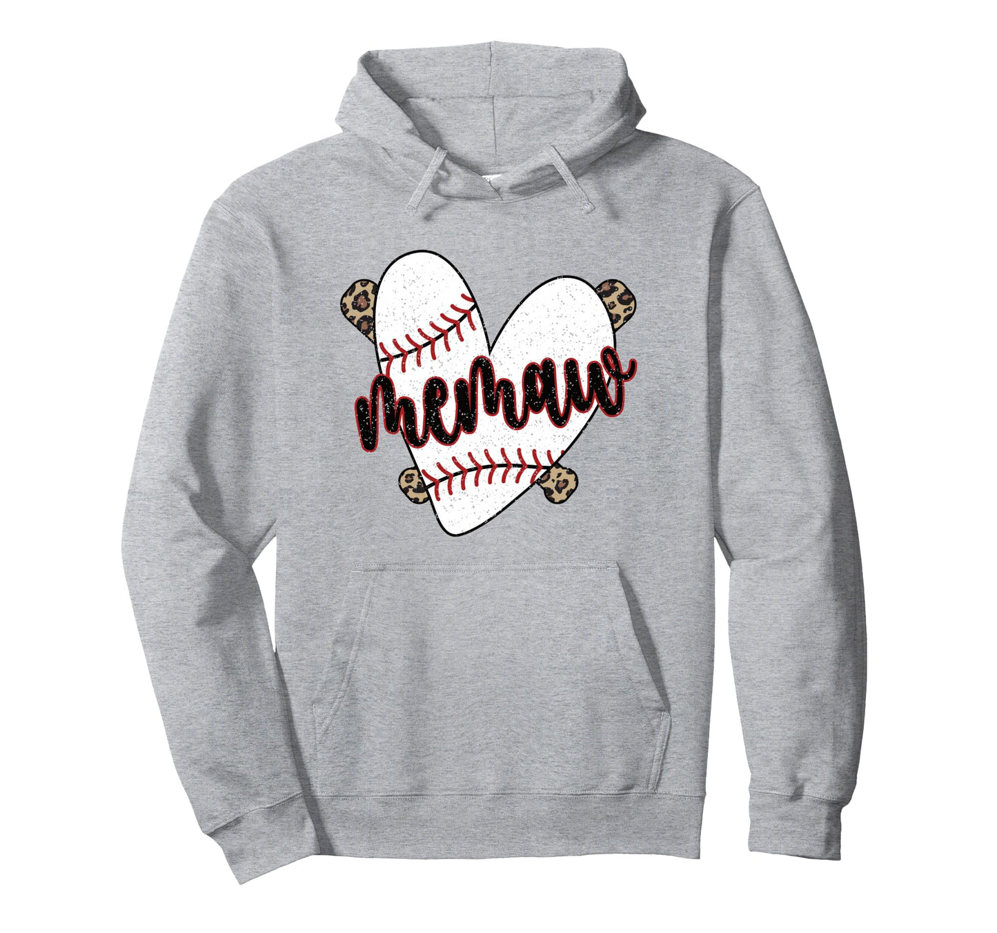Baseball Memaw Proud Baseball Player Hoodie - Custom Art Print for Adults - T-Shirt, Sweatshirt, Hoodie