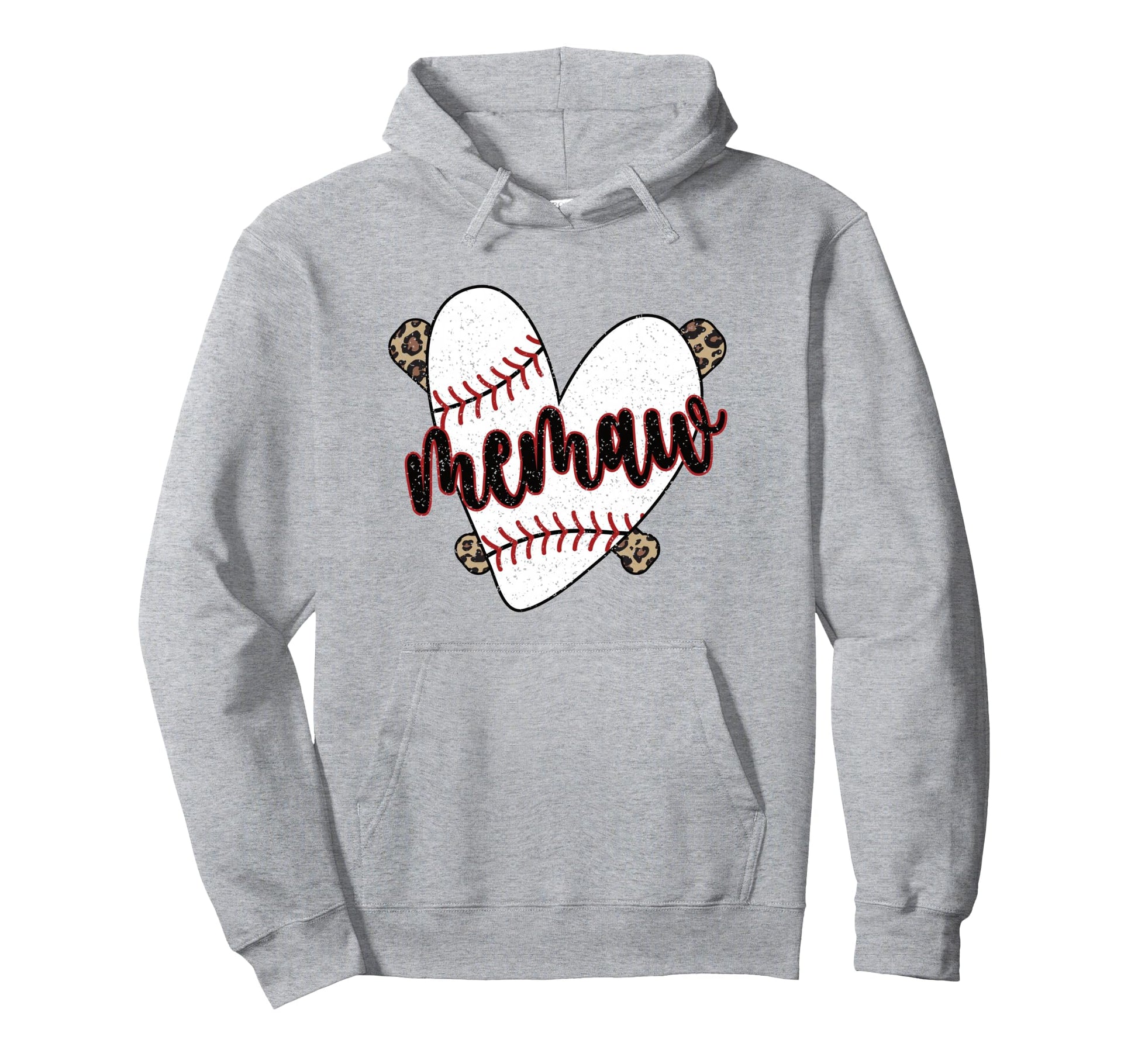 Baseball Memaw Proud Baseball Player Hoodie - Custom Art Print for Adults - T-Shirt, Sweatshirt, Hoodie