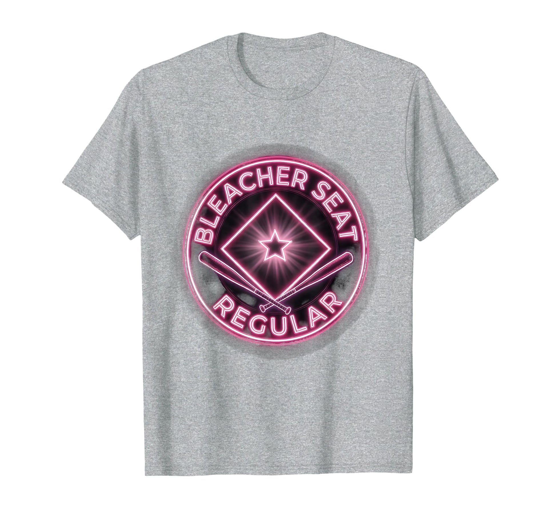 Bleacher Seat Regular Baseball Mom T-Shirt - Novelty Apparel for Adults - T-Shirt, Sweatshirt, Hoodie