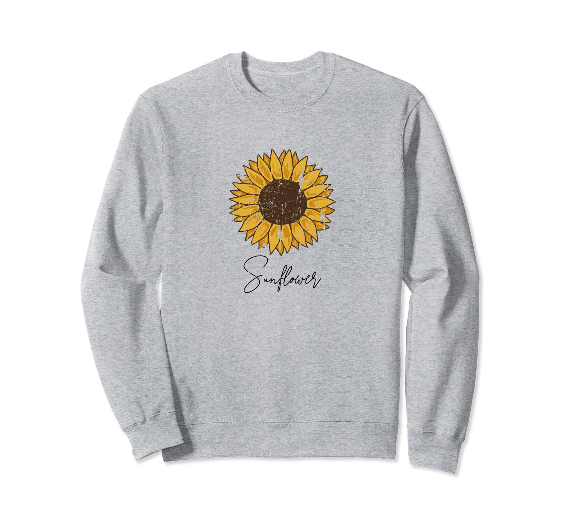 Womens Summer Sunflower Boho Flower Sweatshirt - Trendy Graphic Unisex - T-Shirt, Sweatshirt, Hoodie