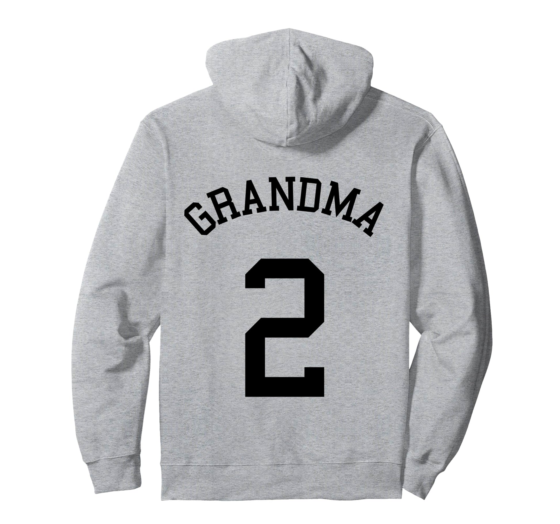 Grandma Team Uniform 2 Baseball Gran Hoodie - Novelty Apparel for Adults - T-Shirt, Sweatshirt, Hoodie