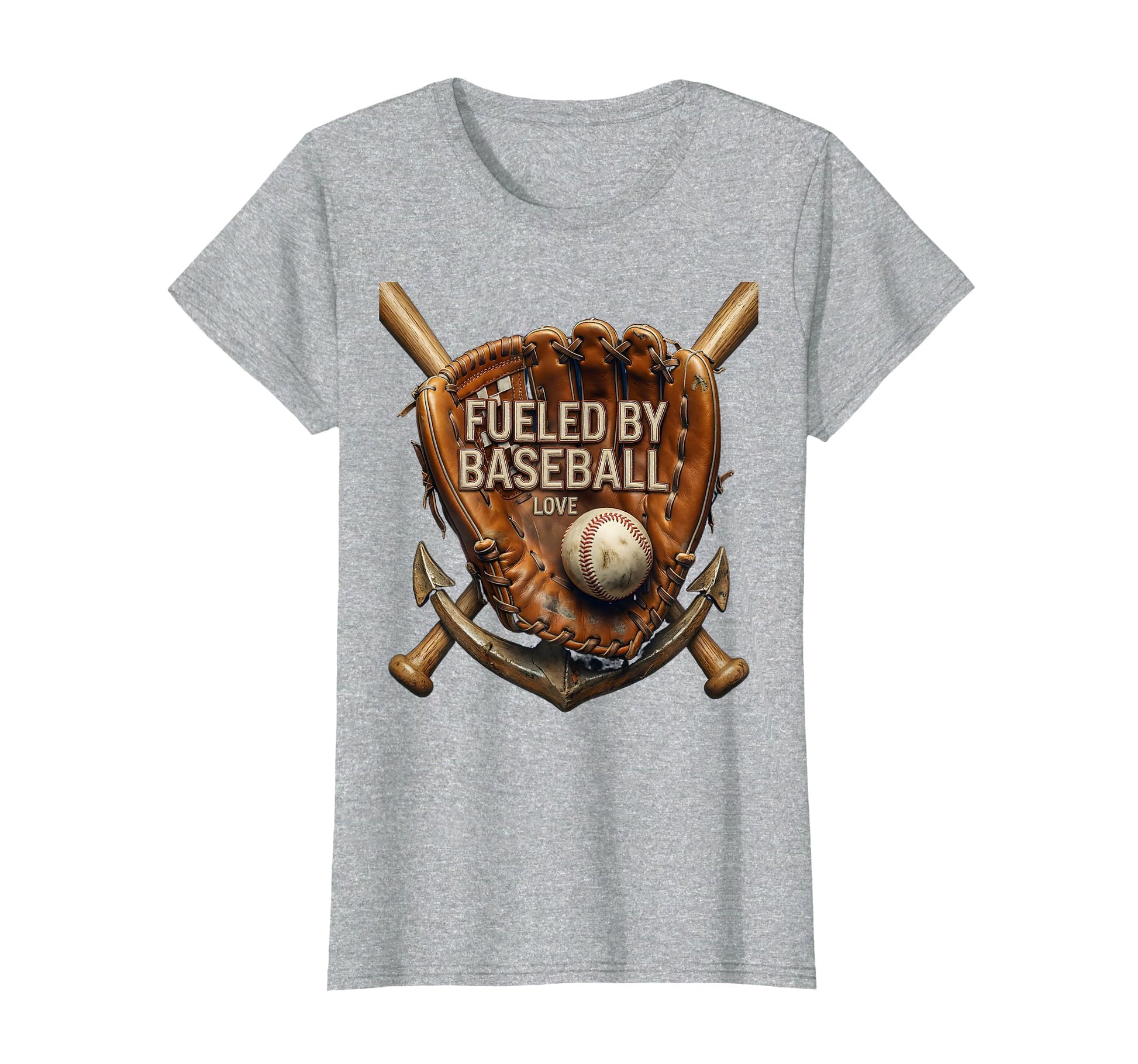 Fueled Baseball Love Baseball Dad T-Shirt - Streetwear Style Men Women - T-Shirt, Sweatshirt, Hoodie