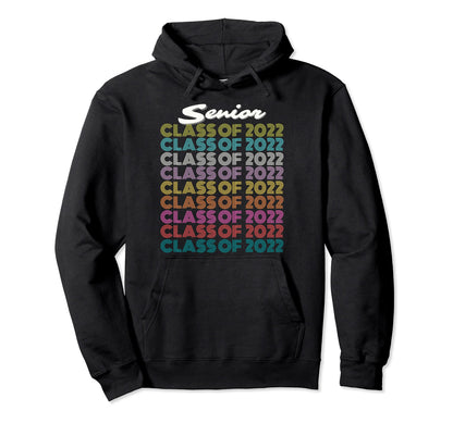 Rainbow Hs Seniors Class 2022 Graduation Hoodie - Trendy Graphic Unisex - T-Shirt, Sweatshirt, Hoodie
