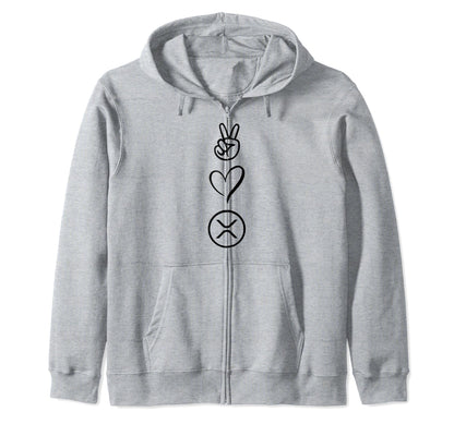 Xrp Peace Love T Shirts T-Shirt - Minimalist Print Men Women - T-Shirt, Sweatshirt, Hoodie