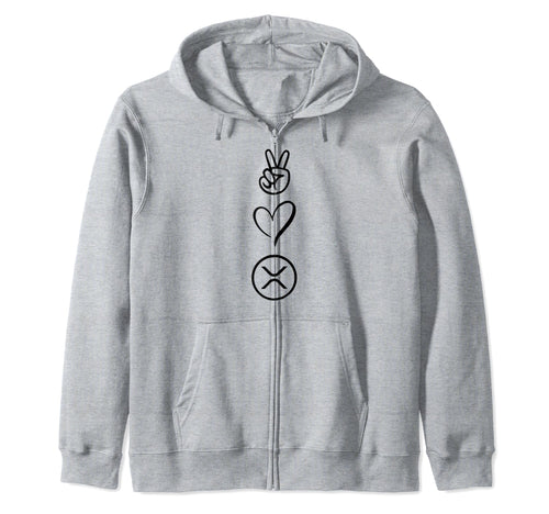 Xrp Peace Love T Shirts T-Shirt - Minimalist Print Men Women - T-Shirt, Sweatshirt, Hoodie