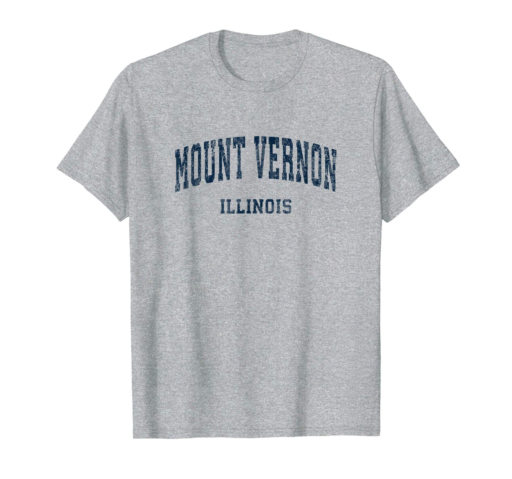 Mt Vernon Illinois Il Varsity Sports Navy T-Shirt - Trendy Graphic Unisex - T-Shirt, Sweatshirt, Hoodie