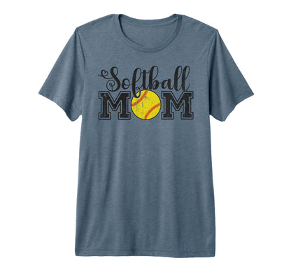 Softball Mom Softball Mama Game T-Shirt - Fun Novelty Design Unisex - T-Shirt, Sweatshirt, Hoodie
