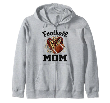Leopard Heart American Football T-Shirt - Custom Art Print for Adults - T-Shirt, Sweatshirt, Hoodie