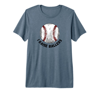 Baseball Parents Tri Blend T-Shirt - Streetwear Style for Adults - T-Shirt, Sweatshirt, Hoodie