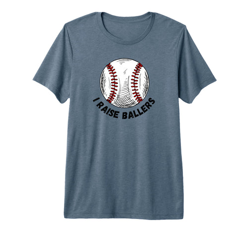 Baseball Parents Tri Blend T-Shirt - Streetwear Style for Adults - T-Shirt, Sweatshirt, Hoodie