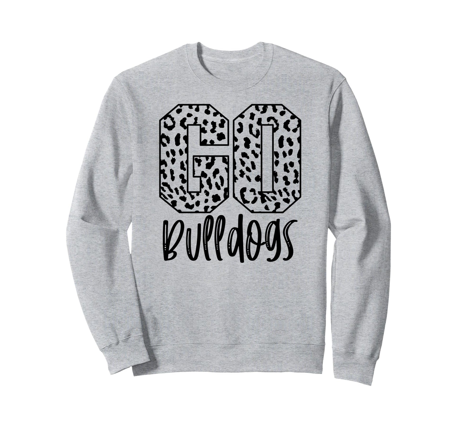 Bulldogs Team Mascot School Spirit Sweatshirt - Unique Graphic Men Women - T-Shirt, Sweatshirt, Hoodie