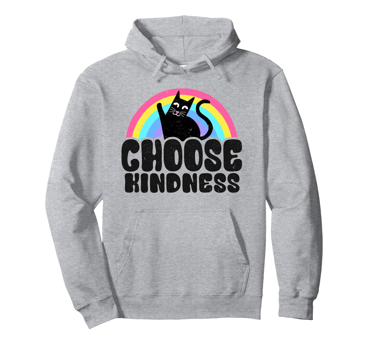 Choose Kindness Anti Bullying Rainbow Hoodie - Streetwear Style Men Women - T-Shirt, Sweatshirt, Hoodie