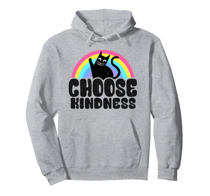 Choose Kindness Anti Bullying Rainbow Hoodie - Streetwear Style Men Women - T-Shirt, Sweatshirt, Hoodie