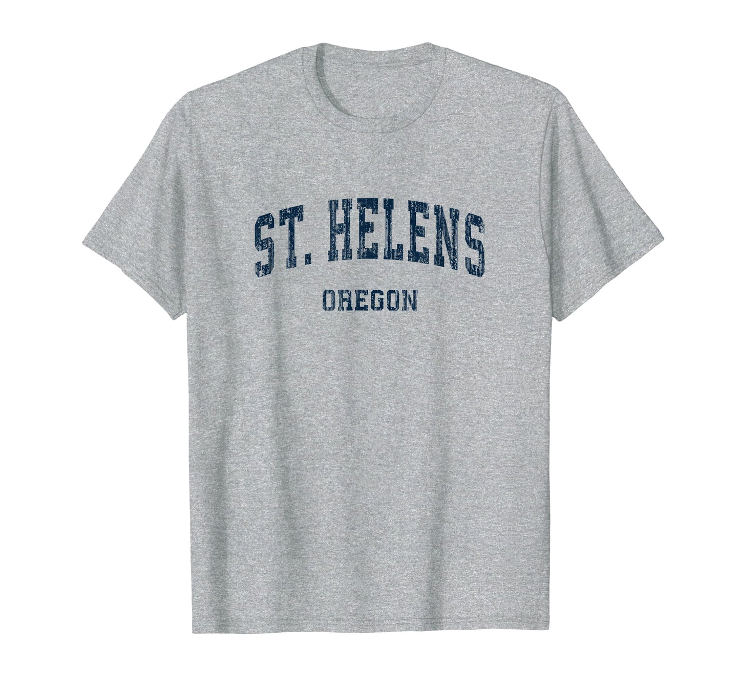 St Helens Oregon Or Varsity Sports T-Shirt - Fun Novelty Design for Adults - T-Shirt, Sweatshirt, Hoodie