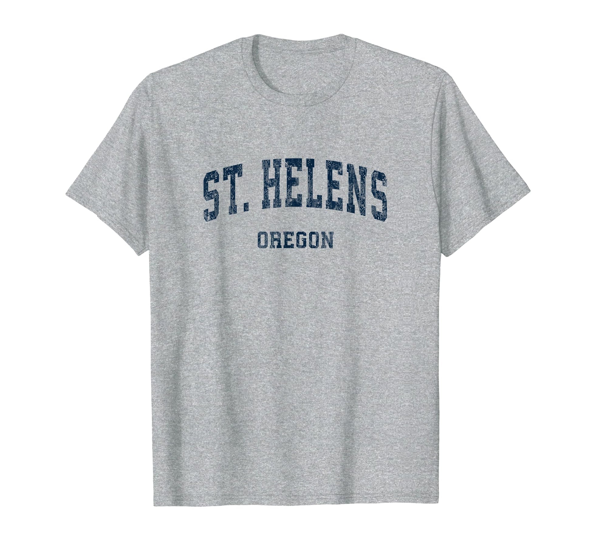 St Helens Oregon Or Varsity Sports T-Shirt - Fun Novelty Design for Adults - T-Shirt, Sweatshirt, Hoodie