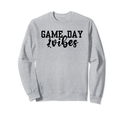 Basketball Game Day Vibes Baller Sweatshirt - Trendy Graphic for Adults - T-Shirt, Sweatshirt, Hoodie