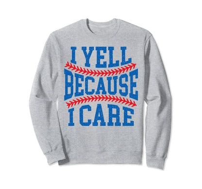 Passionate Funny Baseball Parent Sweatshirt - Streetwear Style for Adults - T-Shirt, Sweatshirt, Hoodie