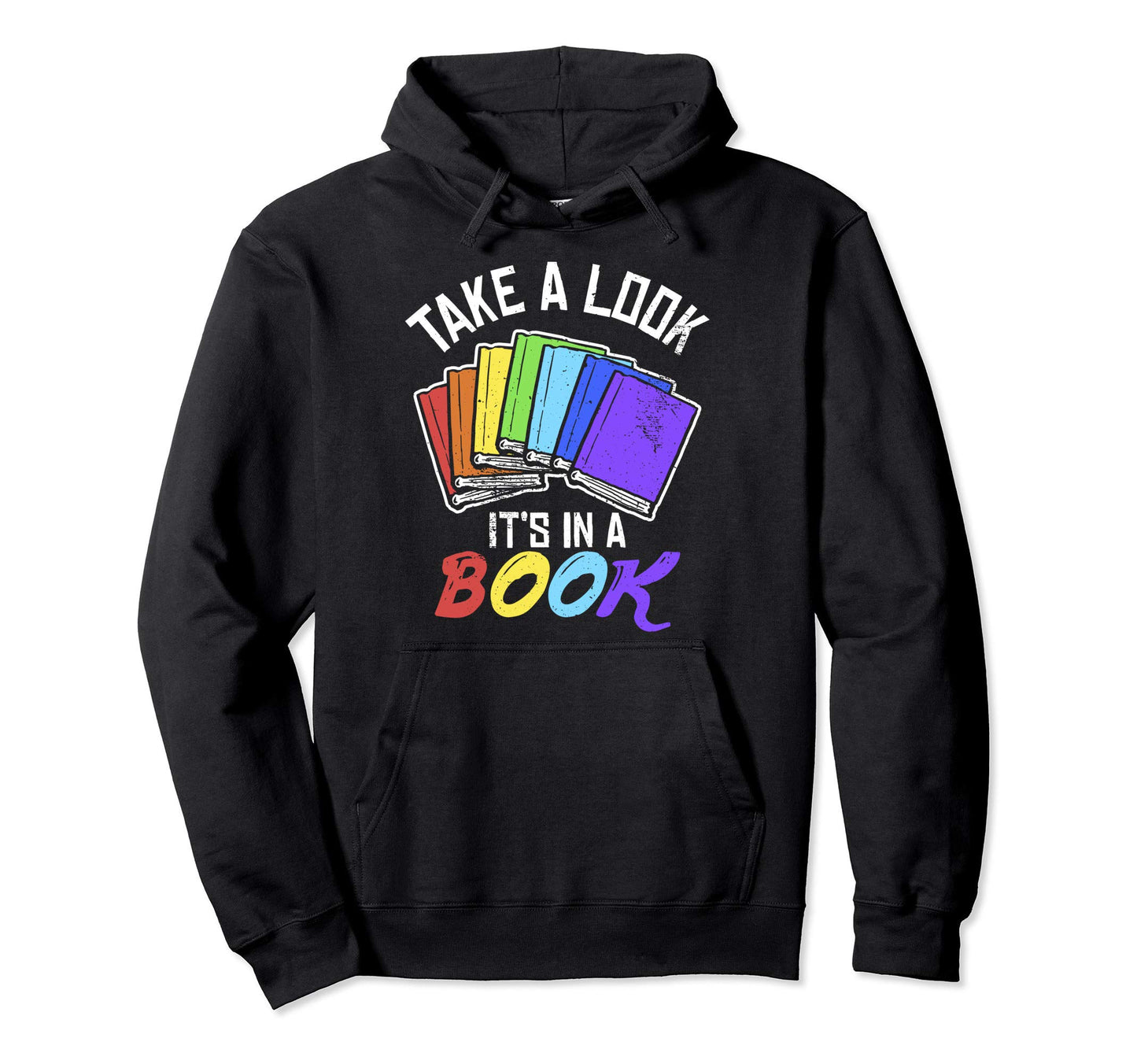 Love Reading Love Rainbows Gift Rainbow Hoodie - Graphic Print Unisex - T-Shirt, Sweatshirt, Hoodie