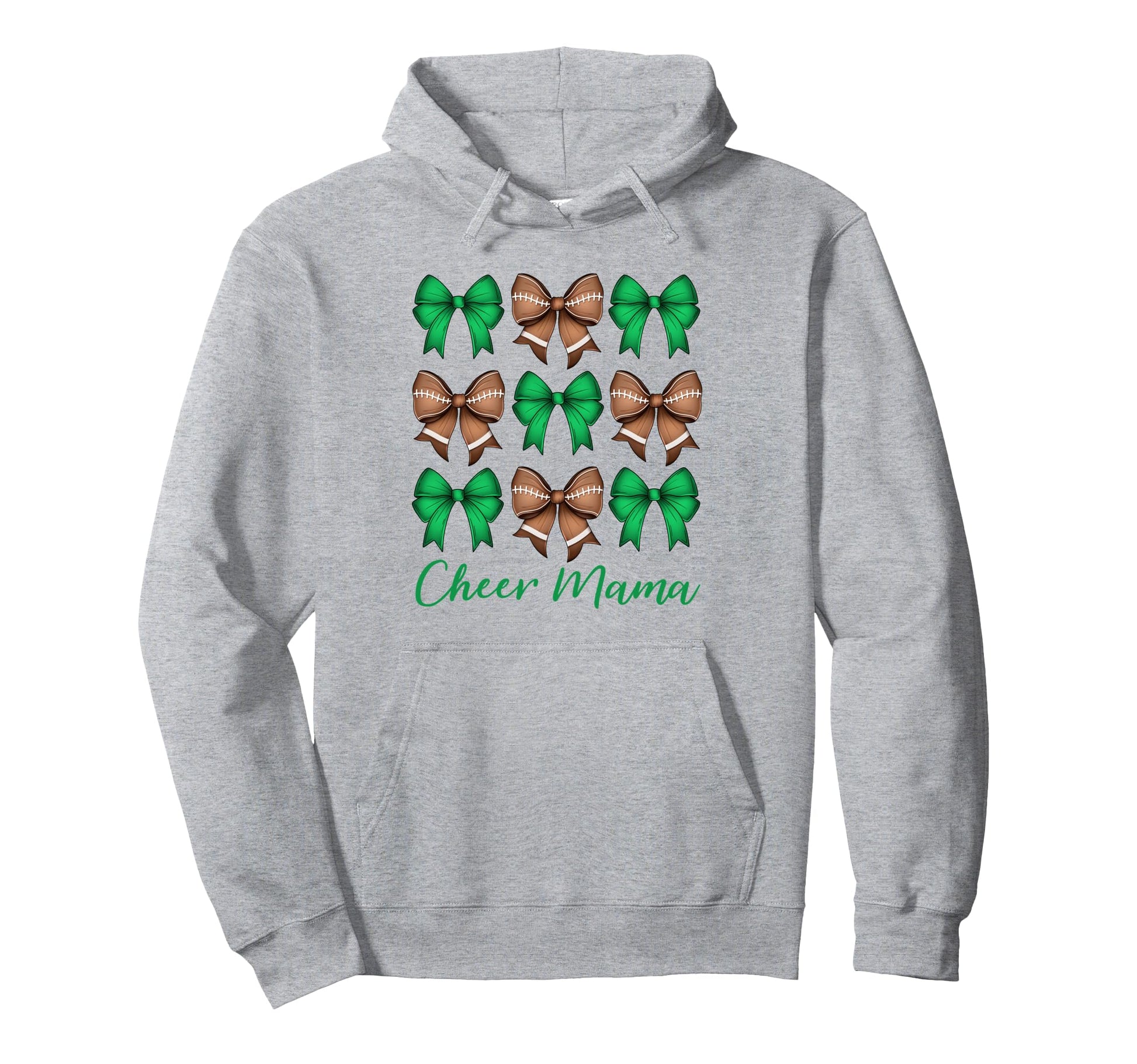 Game Day Green Cheerleader Croquette Hoodie - Minimalist Print Men Women - T-Shirt, Sweatshirt, Hoodie