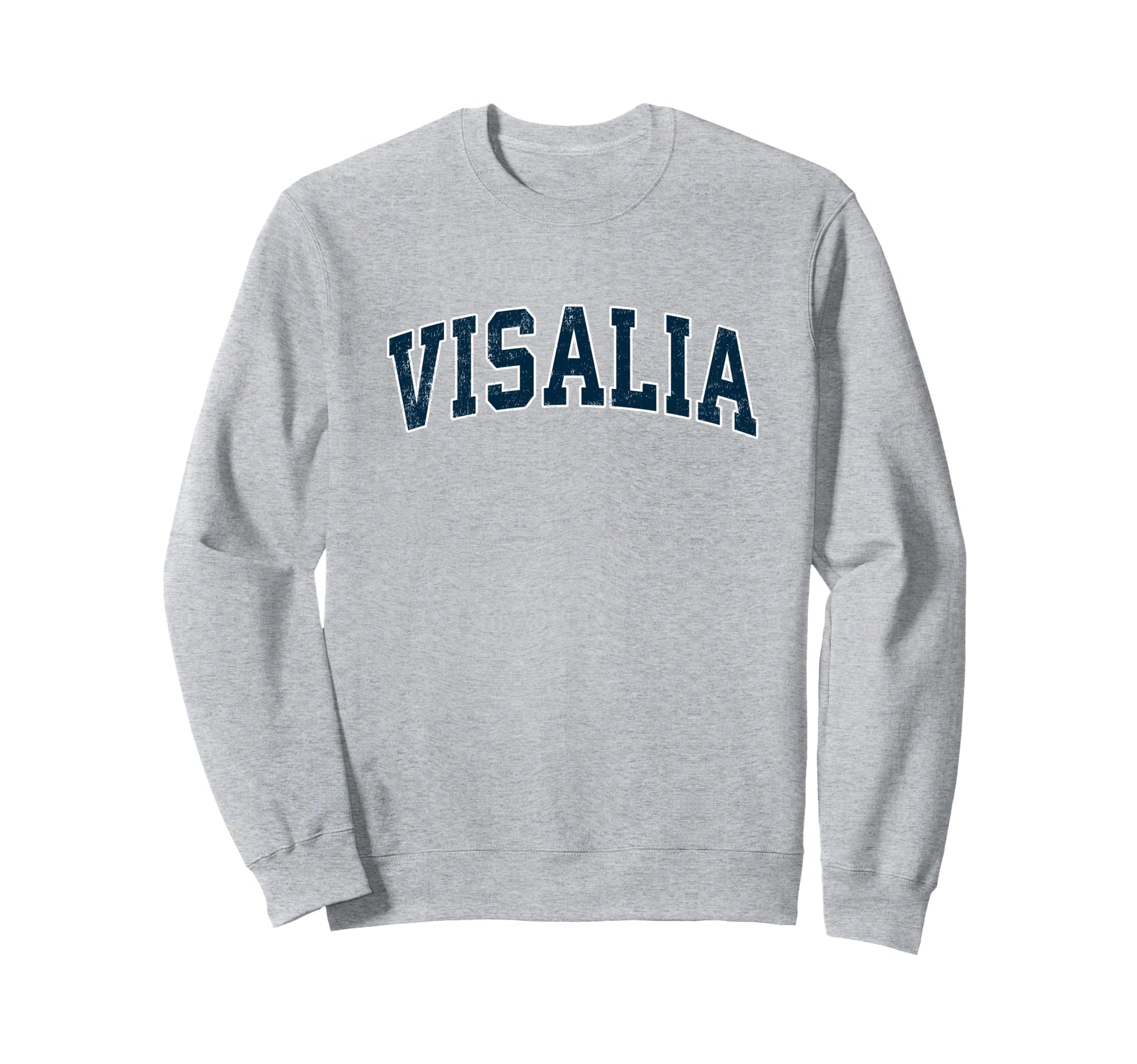 Visalia California Ca Varsity Sweatshirt - Custom Art Print Men Women - T-Shirt, Sweatshirt, Hoodie