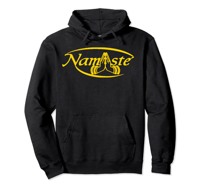 Namaste Peace Love Light Yoga Hoodie - Unique Graphic for Adults - T-Shirt, Sweatshirt, Hoodie