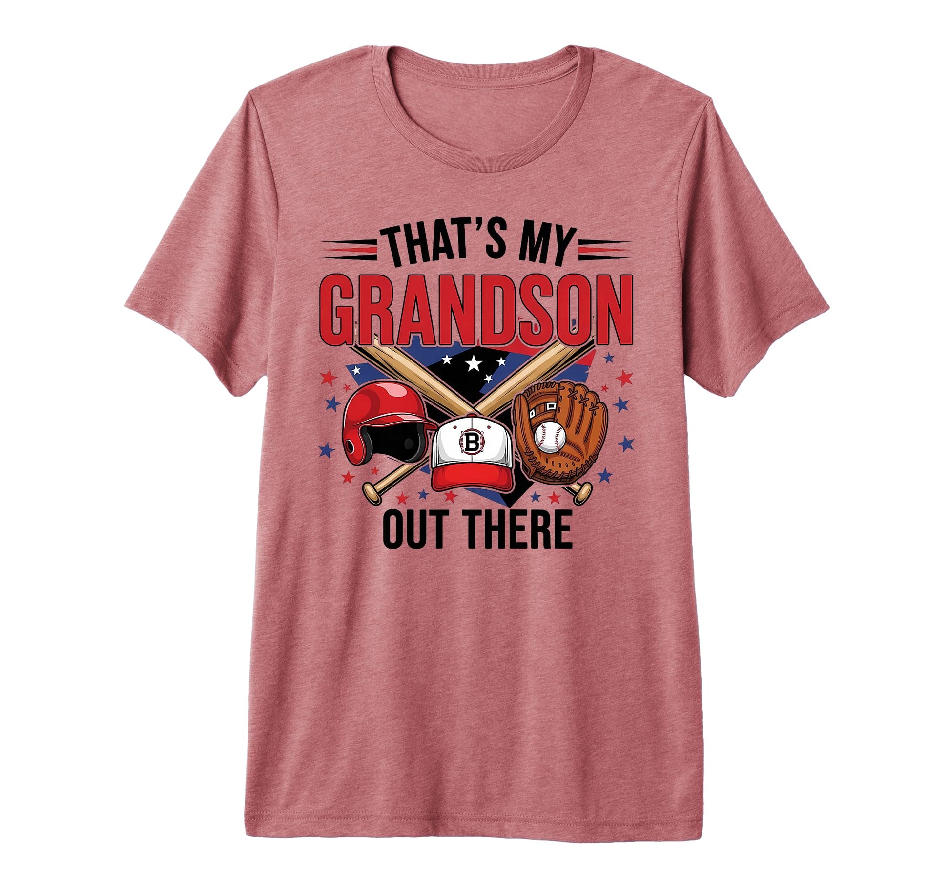 Proud Baseball Grandma Supporting T-Shirt - Aesthetic Graphic for Adults - T-Shirt, Sweatshirt, Hoodie