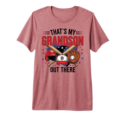 Proud Baseball Grandma Supporting T-Shirt - Aesthetic Graphic for Adults - T-Shirt, Sweatshirt, Hoodie