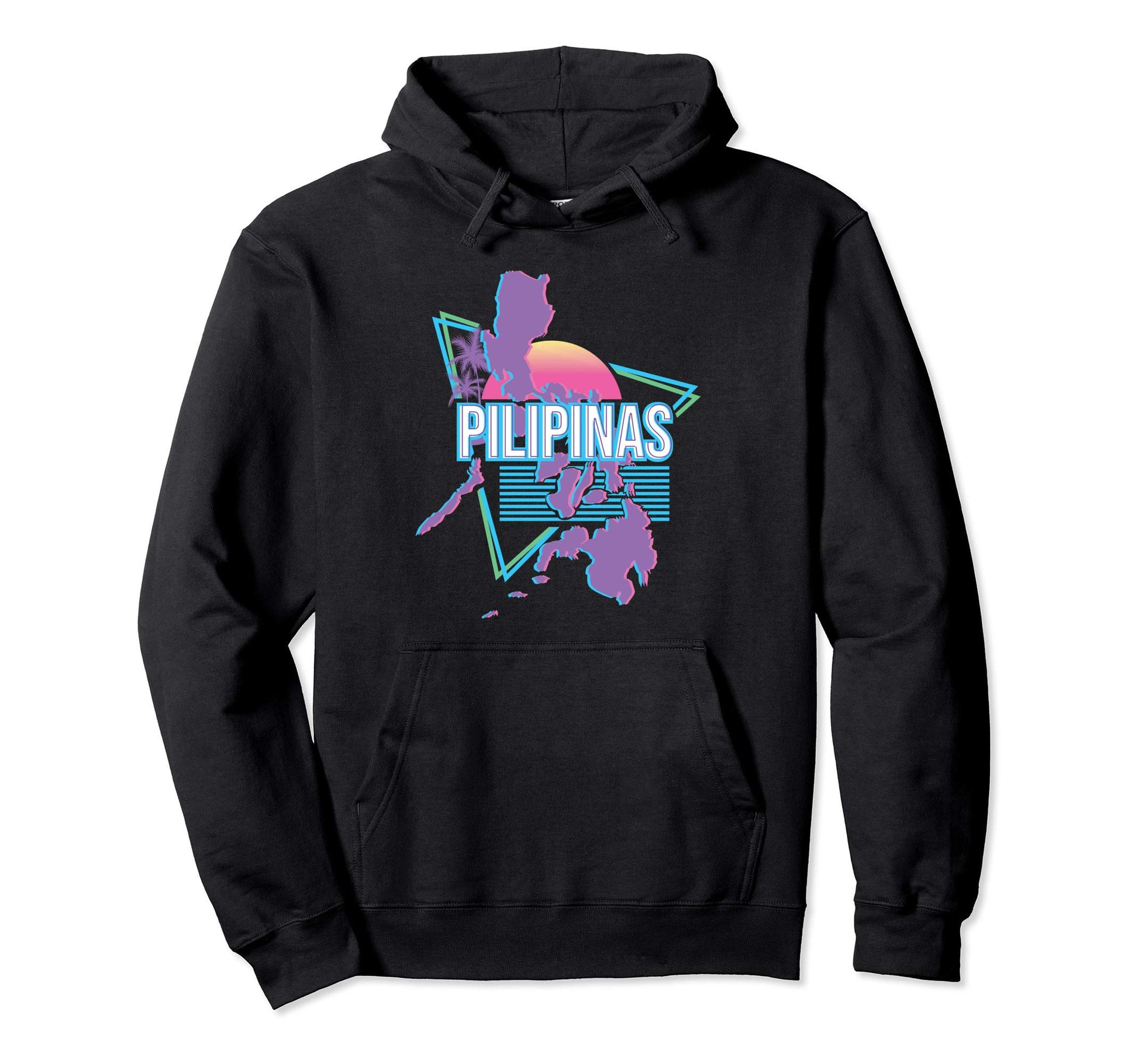 Aesthetic Pilipinas Vaporwave Hoodie - Novelty Apparel Men Women - T-Shirt, Sweatshirt, Hoodie