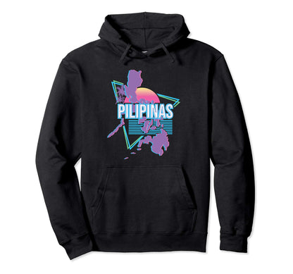 Aesthetic Pilipinas Vaporwave Hoodie - Novelty Apparel Men Women - T-Shirt, Sweatshirt, Hoodie